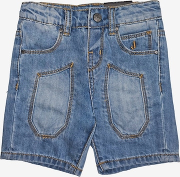 Jeckerson Regular Trousers 'Bermuda denim blu per neonato' in Blue: front