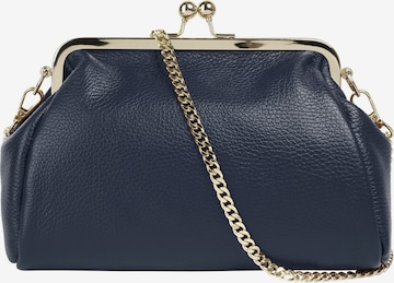 Pochette Cluty en bleu : devant