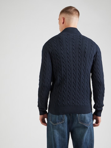 GANT Knit cardigan in Blue
