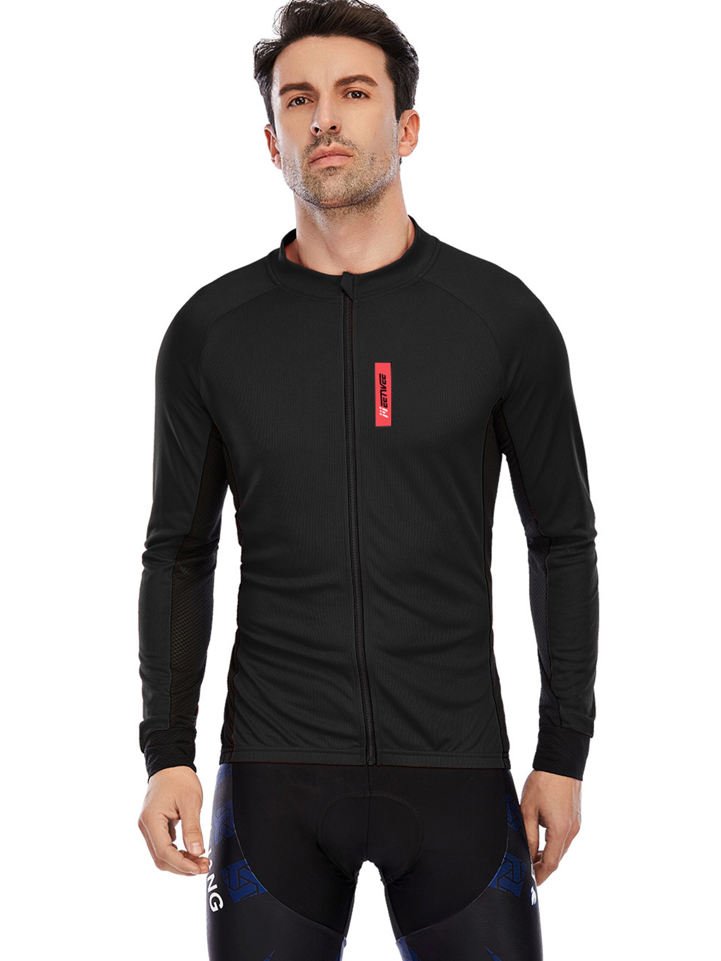 MEETWEE Performance Shirt in Black: front