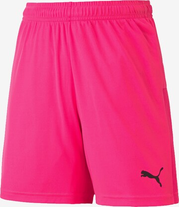 PUMA Regular Sportshorts 'TeamGOAL 23' in Pink: predná strana