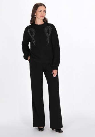 usha BLACK LABEL - Pullover em preto