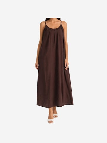 MixRay Dress 'Maxi' in Brown