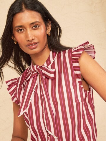 love & roses - Blusa en rojo