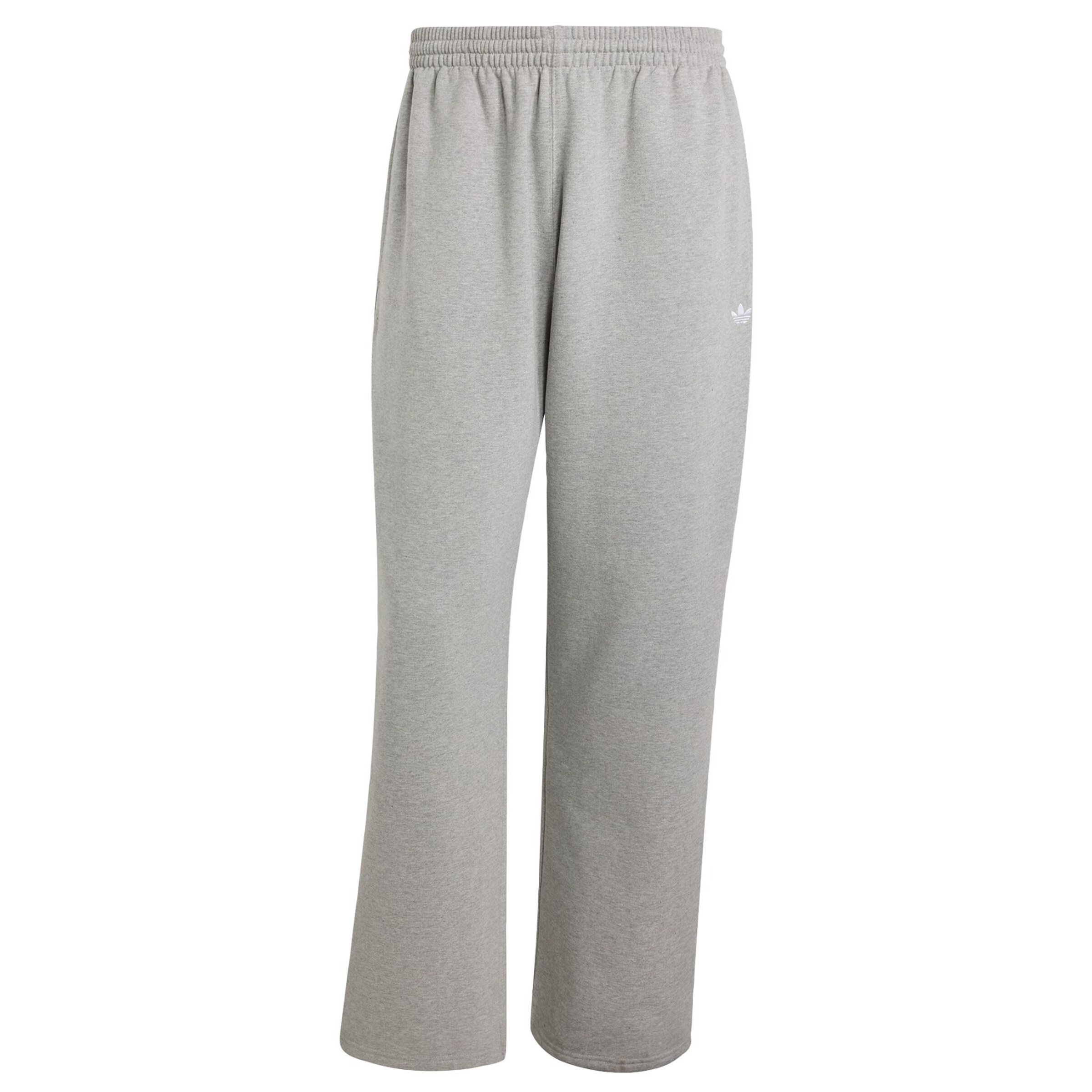 ADIDAS ORIGINALS - Calças de desporto 'Trefoil Essentials' em cinzento: frente