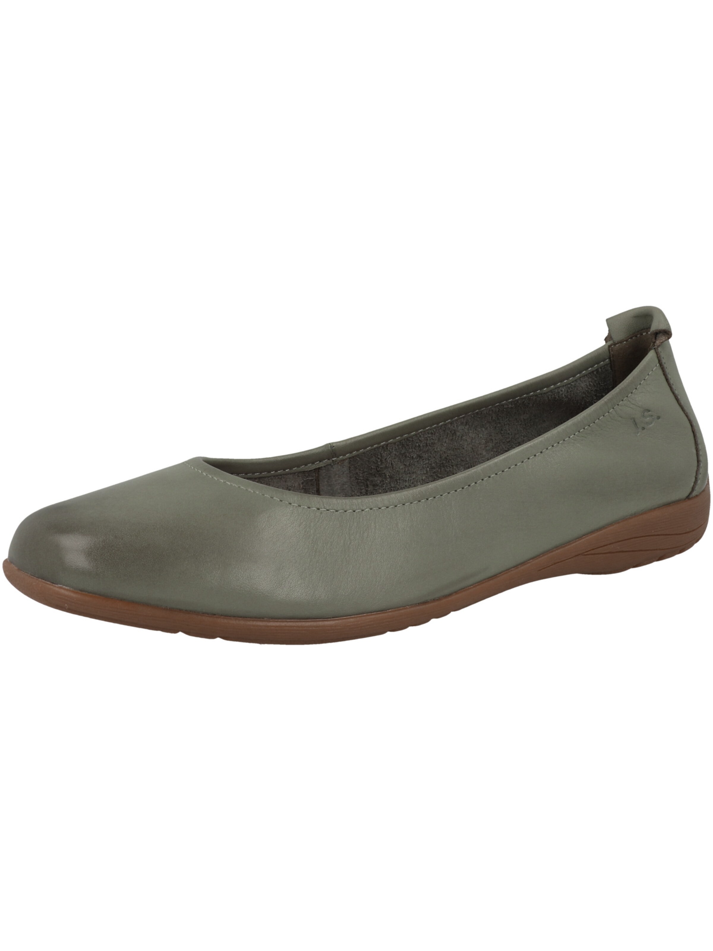 JOSEF SEIBEL Ballerina 'Fenja' in Green: front