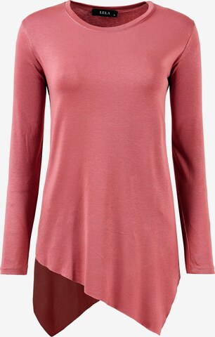 LELA Blouse in Roze: voorkant