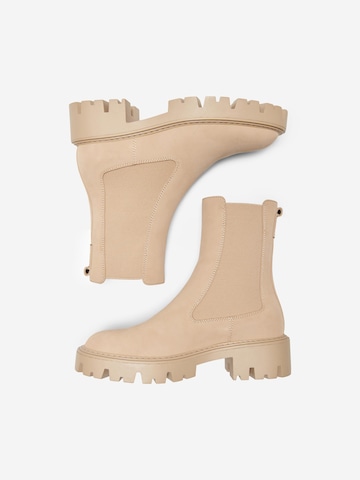 Chelsea Boots 'Betty' ONLY en beige