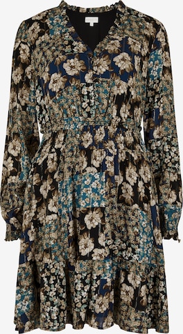 Robe 'Patchwork'' Apricot en mélange de couleurs : devant