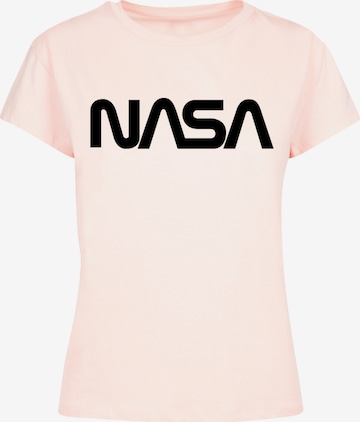 T-shirt F4NT4STIC en rose : devant