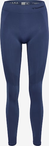 Hummel Sporthose in Blau: Vorderseite