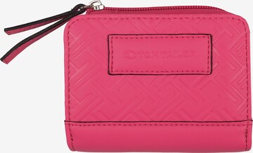 TOM TAILOR Wallet in Pink: front