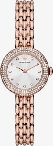 Emporio Armani Analog Watch in Gold: front