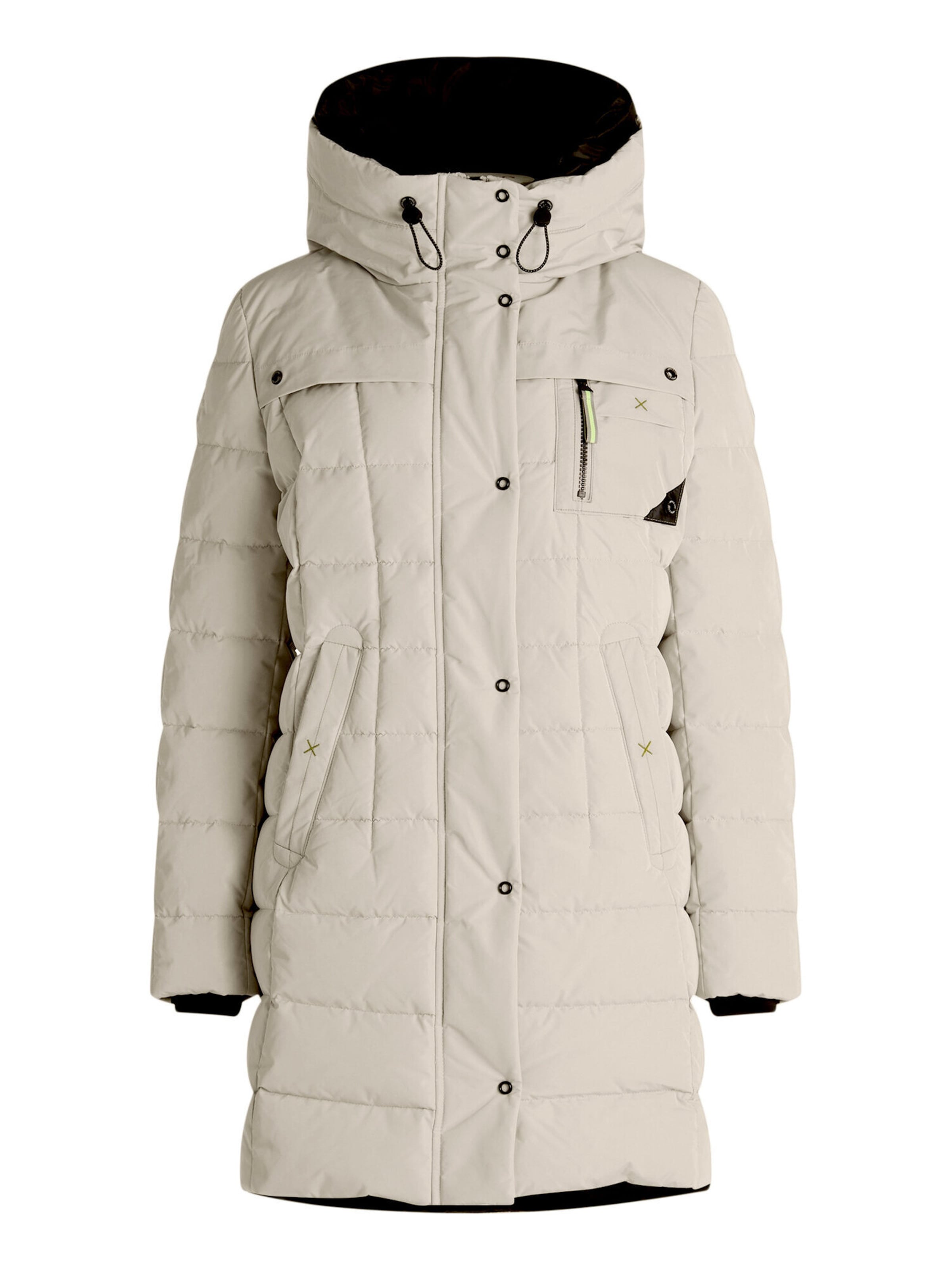 Veste d’hiver Amber & June en beige : devant