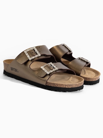 Mule 'STRASS ATLAS' Bayton en bronze