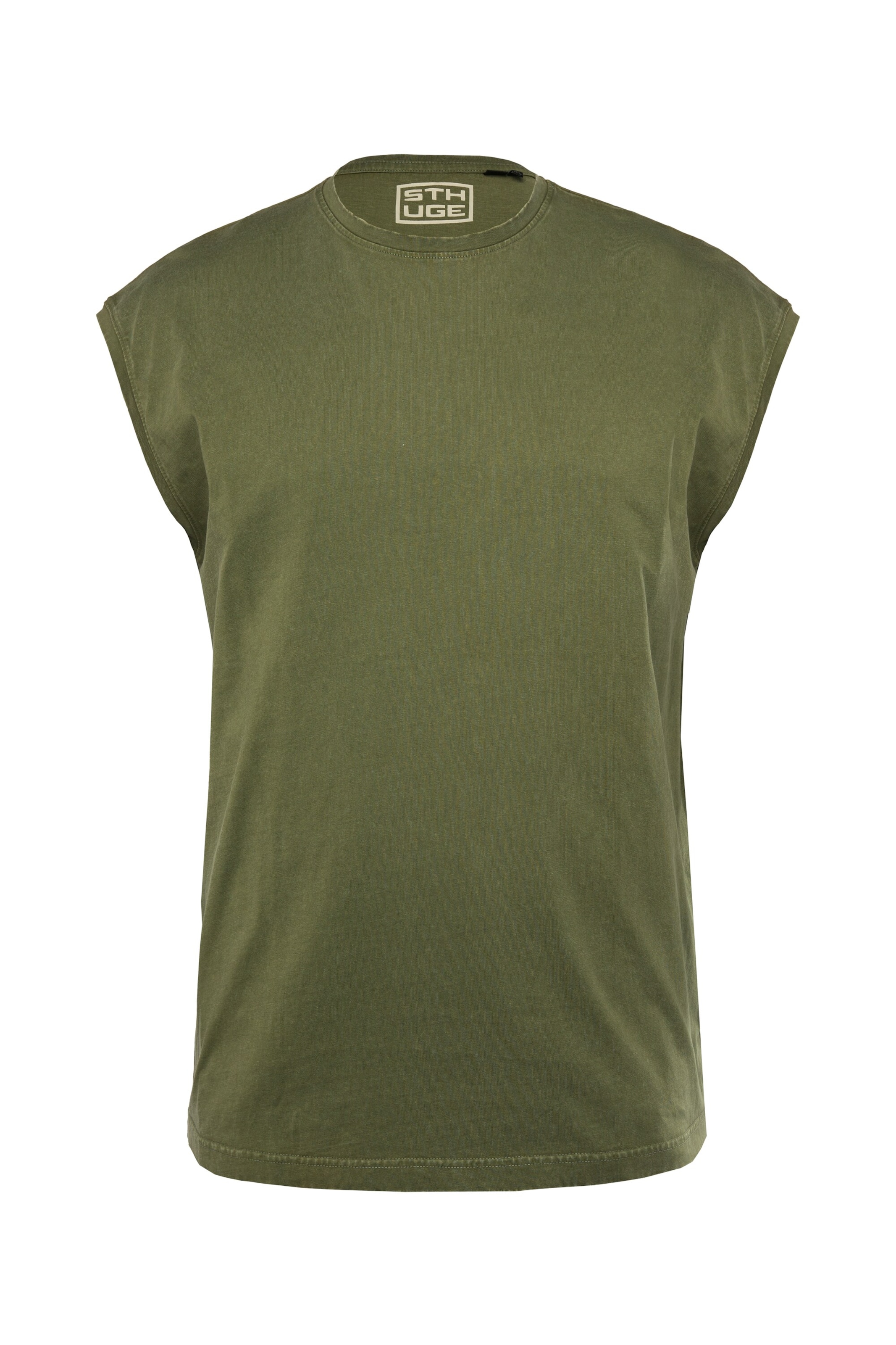 STHUGE Shirt in Groen: voorkant