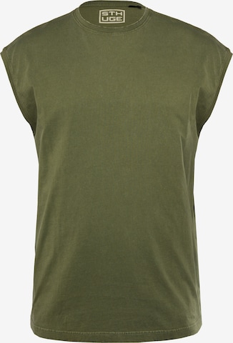 STHUGE Shirt in Groen: voorkant