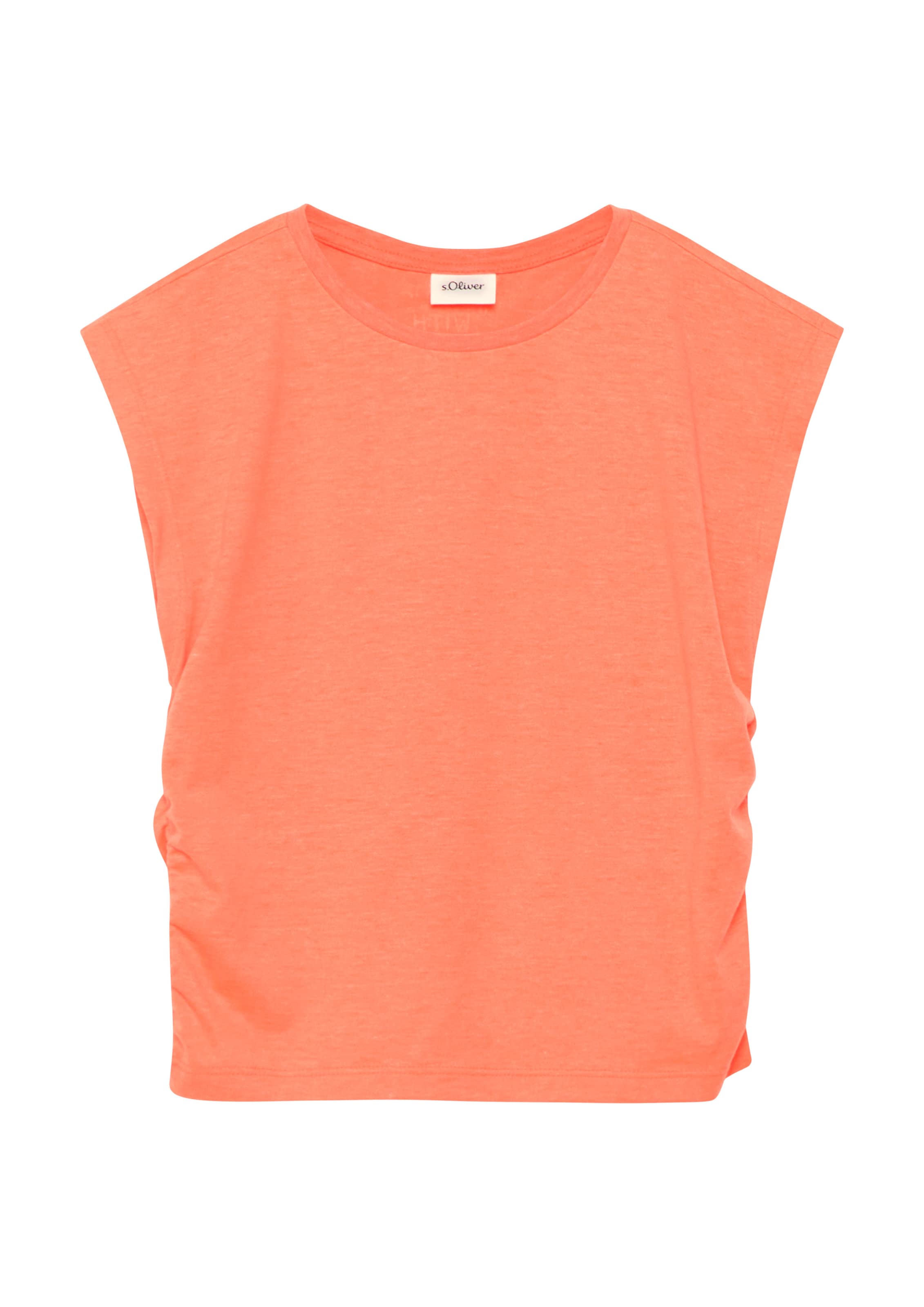 T-Shirt s.Oliver en orange : devant