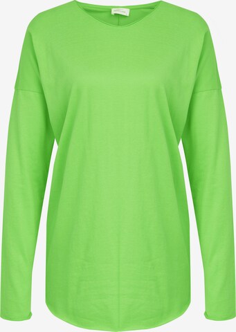 Cotton Candy Sweatshirt 'PETRA' in Green: front