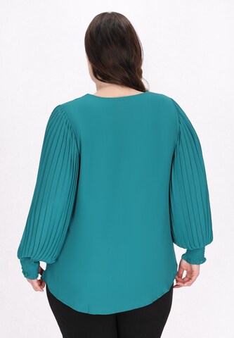 Usha - Blusa en azul