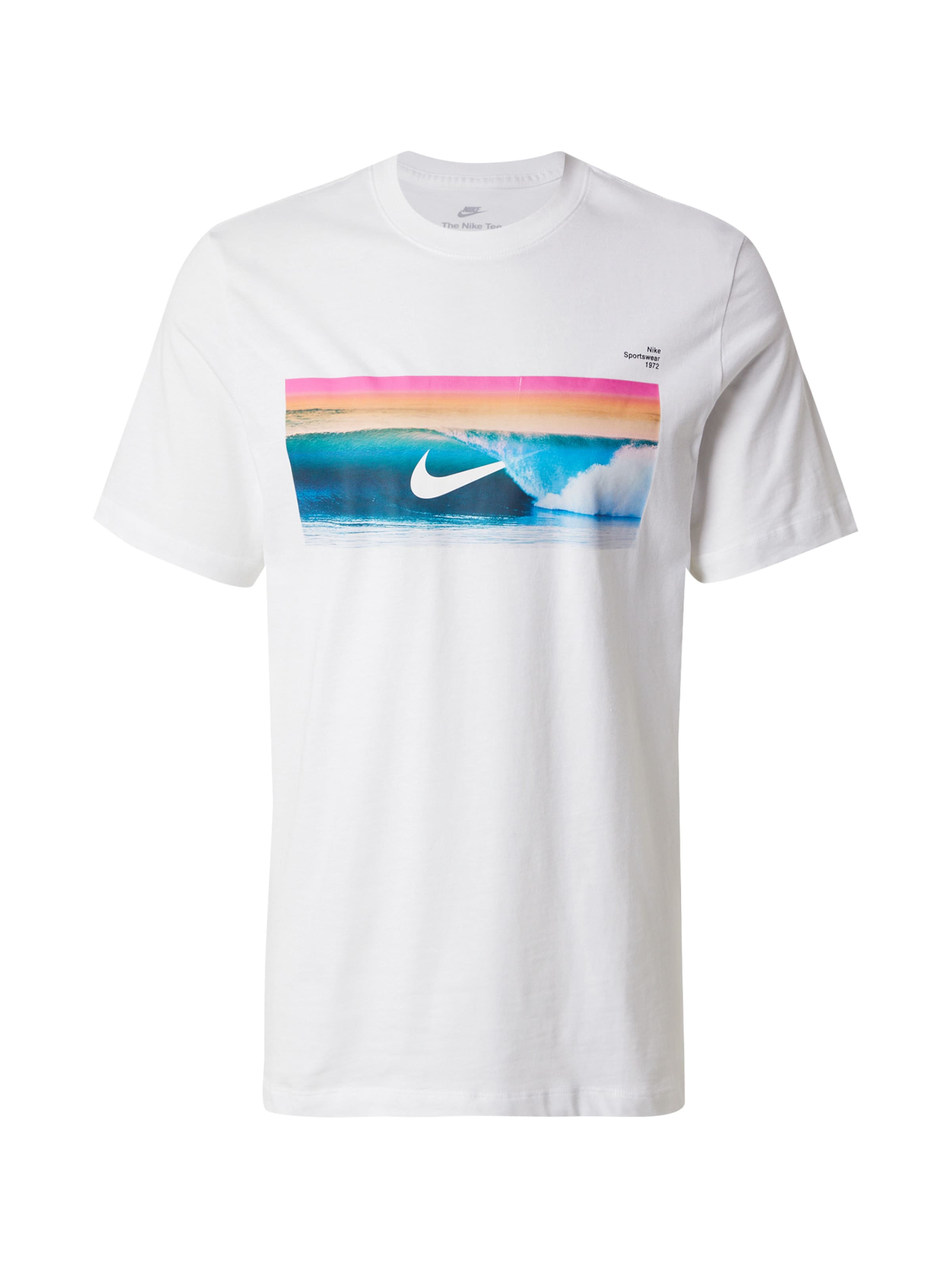 Tricou de la Nike Sportswear pe alb: față