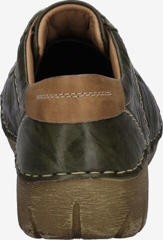 JOSEF SEIBEL Lace-Up Shoes in Green