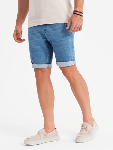 Ombre Regular Jeans in Blauw