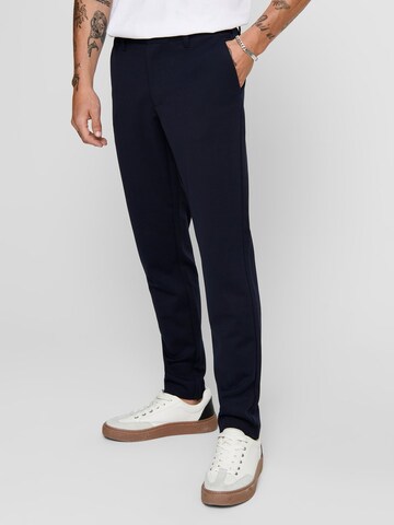 Only & Sons Skinny Chinohose 'Mark' in Grau