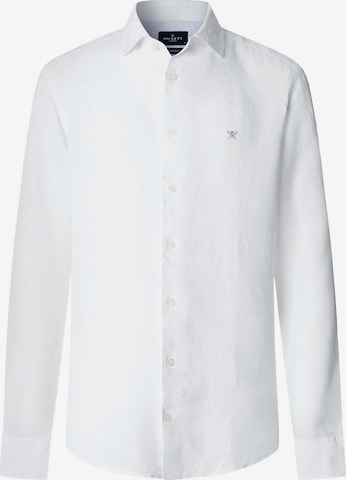 Hackett London Button Up Shirt in White: front