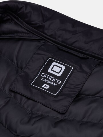 Ombre Winter Jacket 'C528' in Black