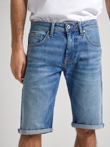 Pepe Jeans Normální Džíny – modrá