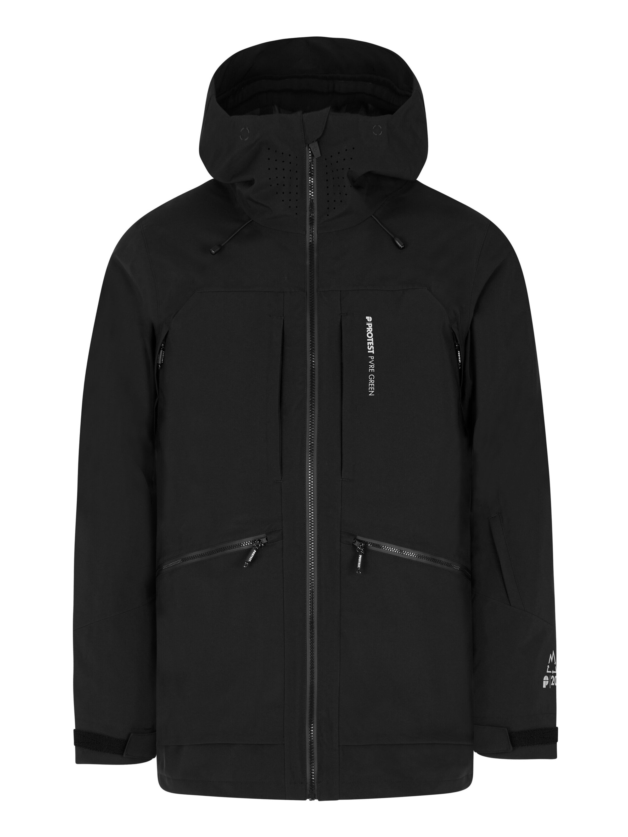 PROTEST Sportjacke 'PRTDUTY'‌ in Schwarz