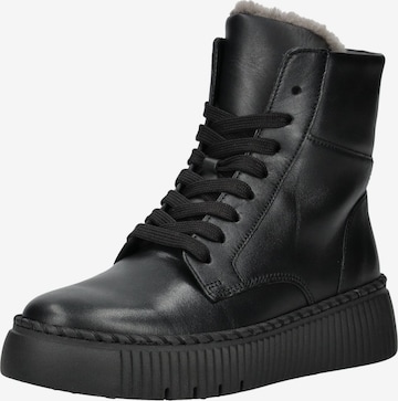 Bottes à lacets GABOR en noir : devant