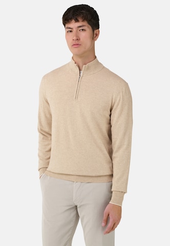 Boggi Milano Sweater in Beige: front