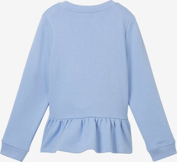 Sweat-shirt TOM TAILOR en bleu