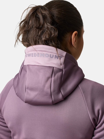 Veste en polaire fonctionnelle 'Lofoten' SWEDEMOUNT en violet
