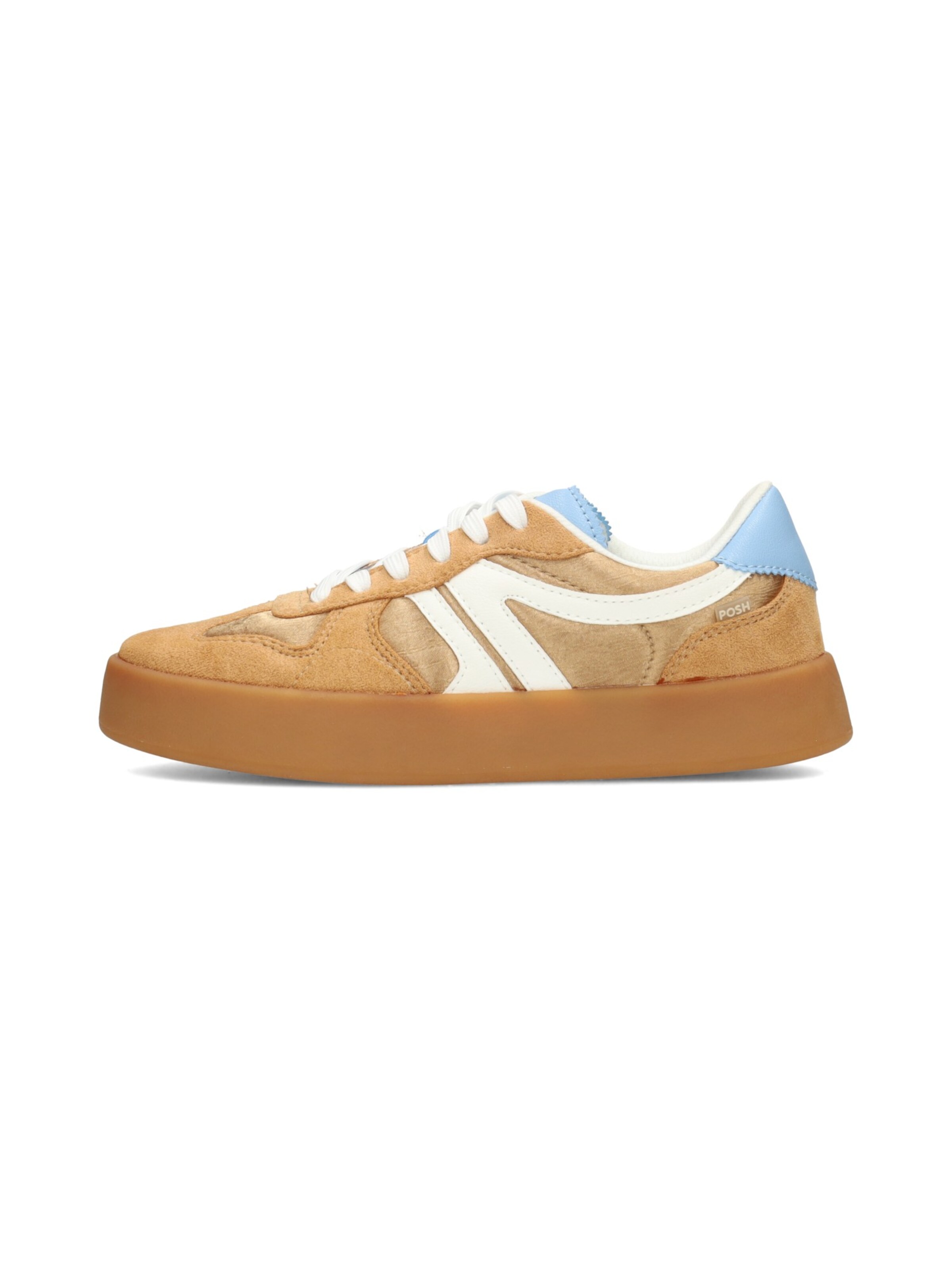 POSH by Poelman Platform trainers in Brown: front