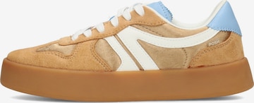 POSH by Poelman Platform trainers in Brown: front