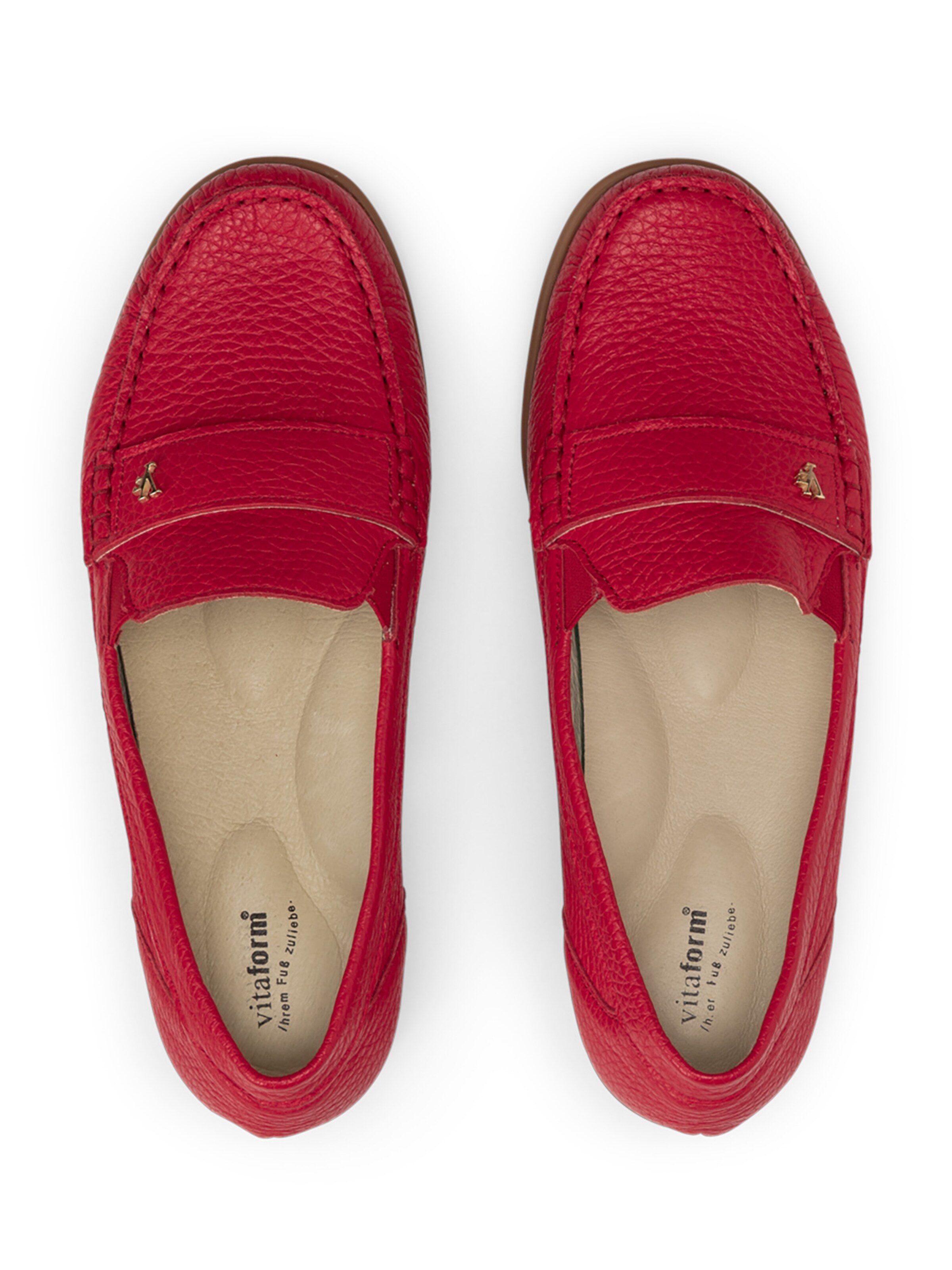 Mocassino di VITAFORM in rosso