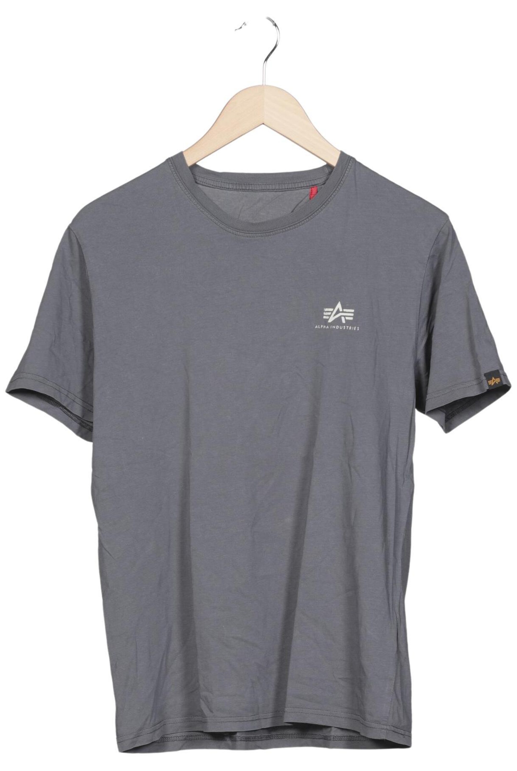ALPHA INDUSTRIES Shirt in M in Grey: front