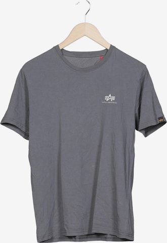 ALPHA INDUSTRIES Shirt in M in Grey: front