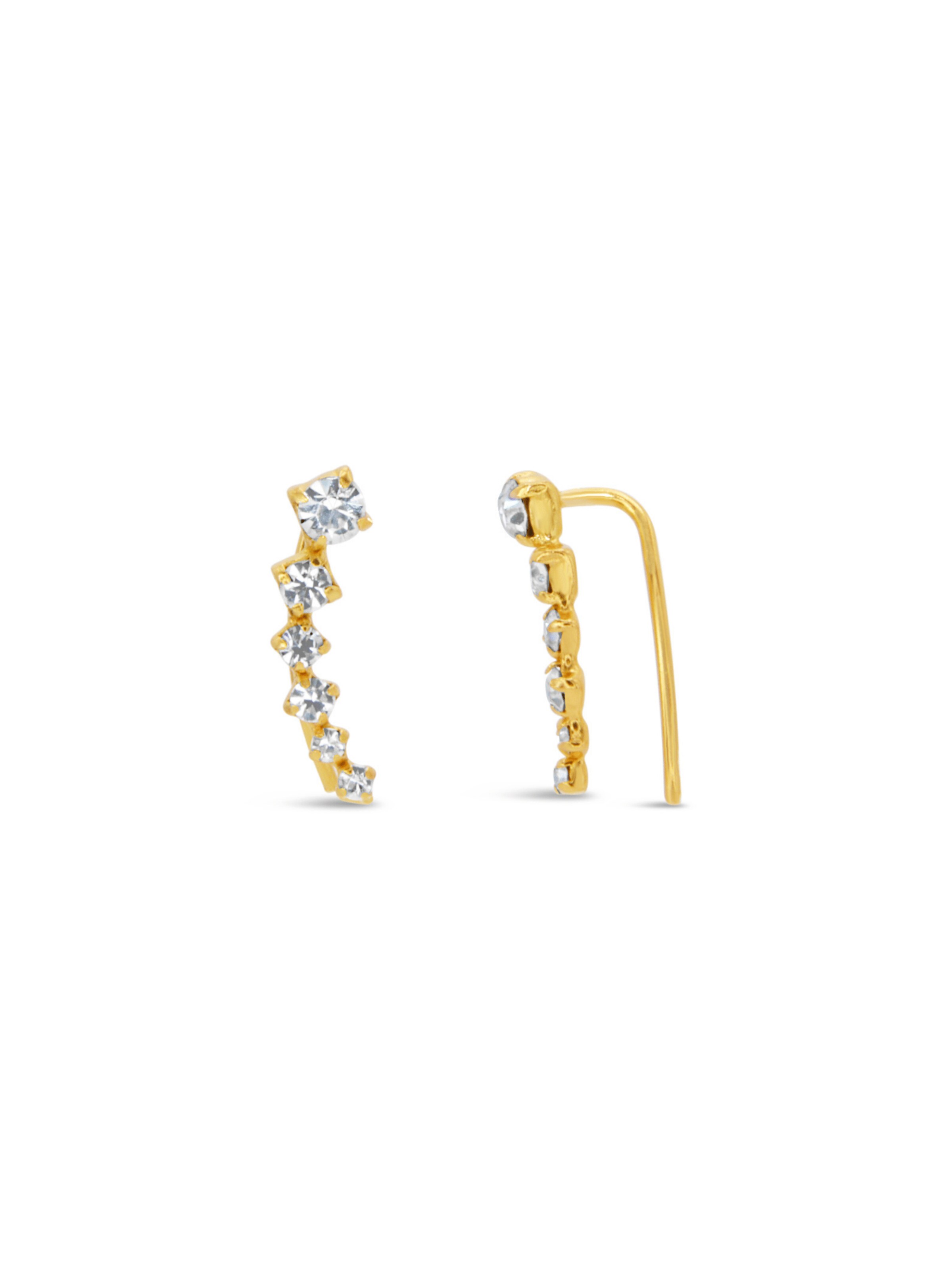 ARS-ARGENTI Earrings 'BE MY DOLL' in Gold: front
