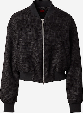 HUGO Välikausitakki 'Andera-1' värissä musta: etupuoli