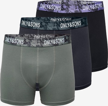 Boxer di Only & Sons in grigio: frontale