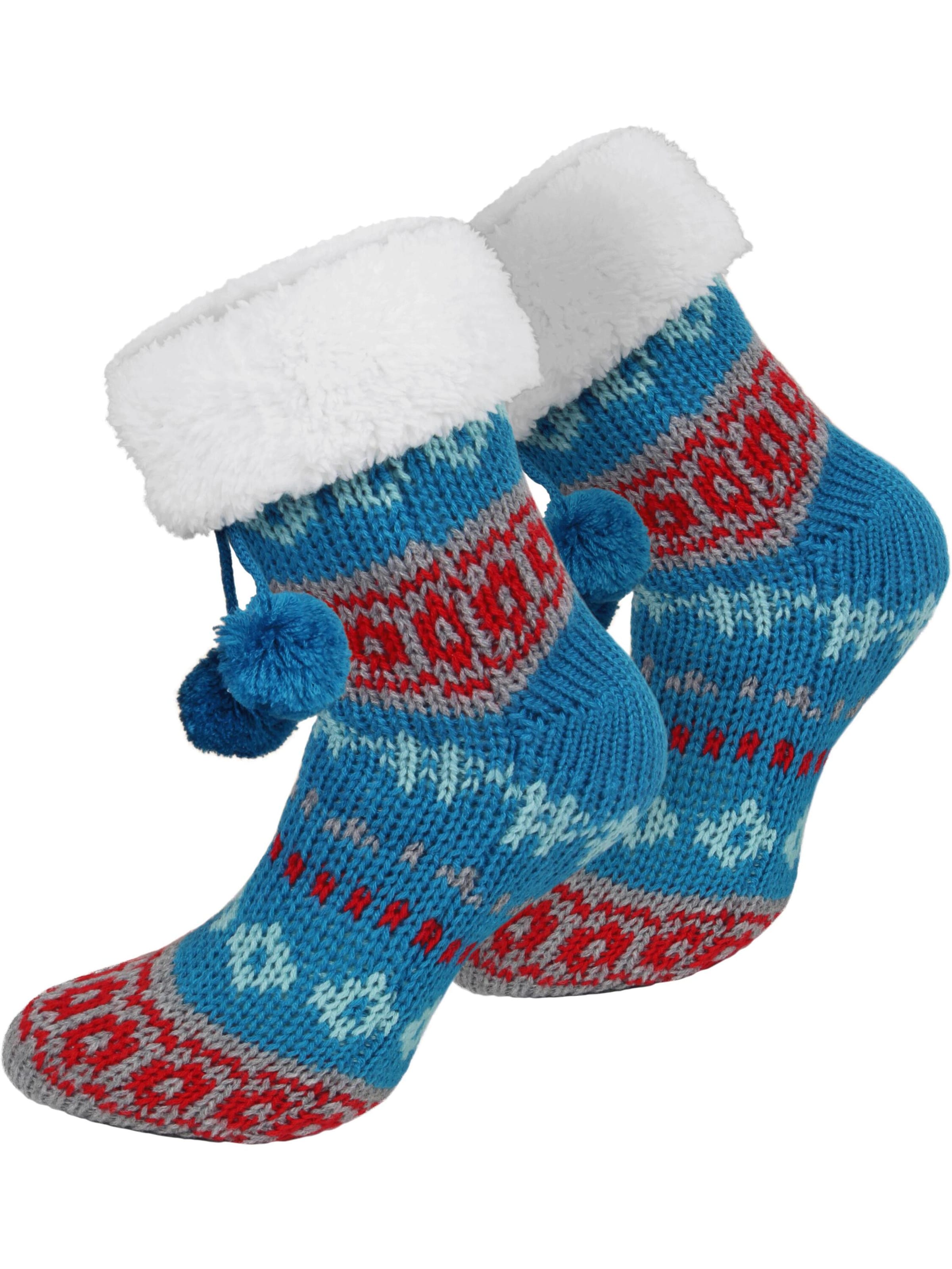 normani Sokken in Blauw: voorkant