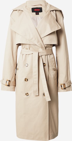 Misspap Ανοιξιάτικο και φθινοπωρινό παλτό σε μπεζ: μπροστά