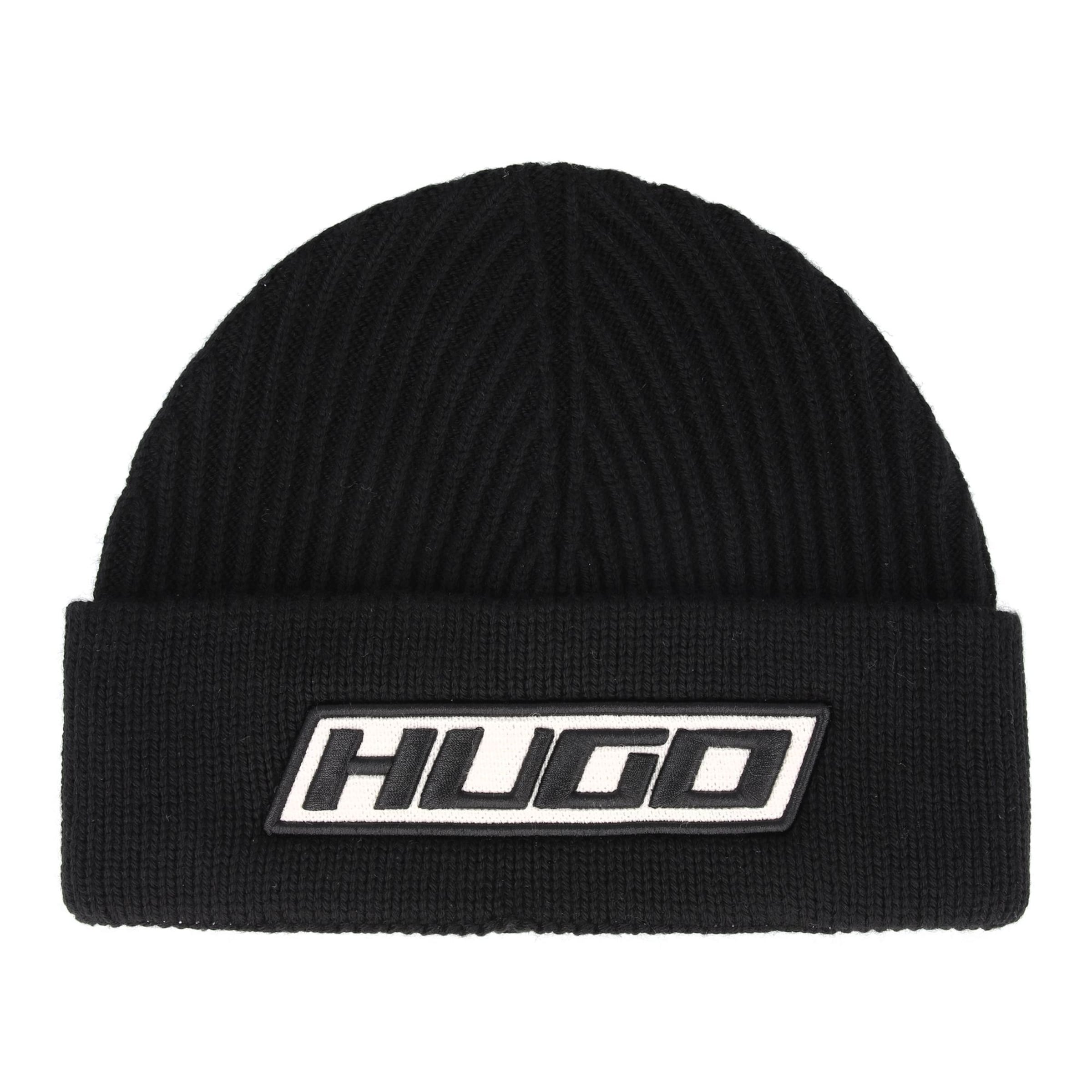 Bonnet 'Xoccar' HUGO en noir : devant