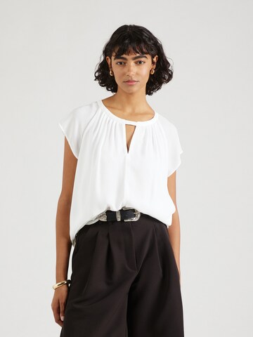 COMMA - Blusa en blanco: frente