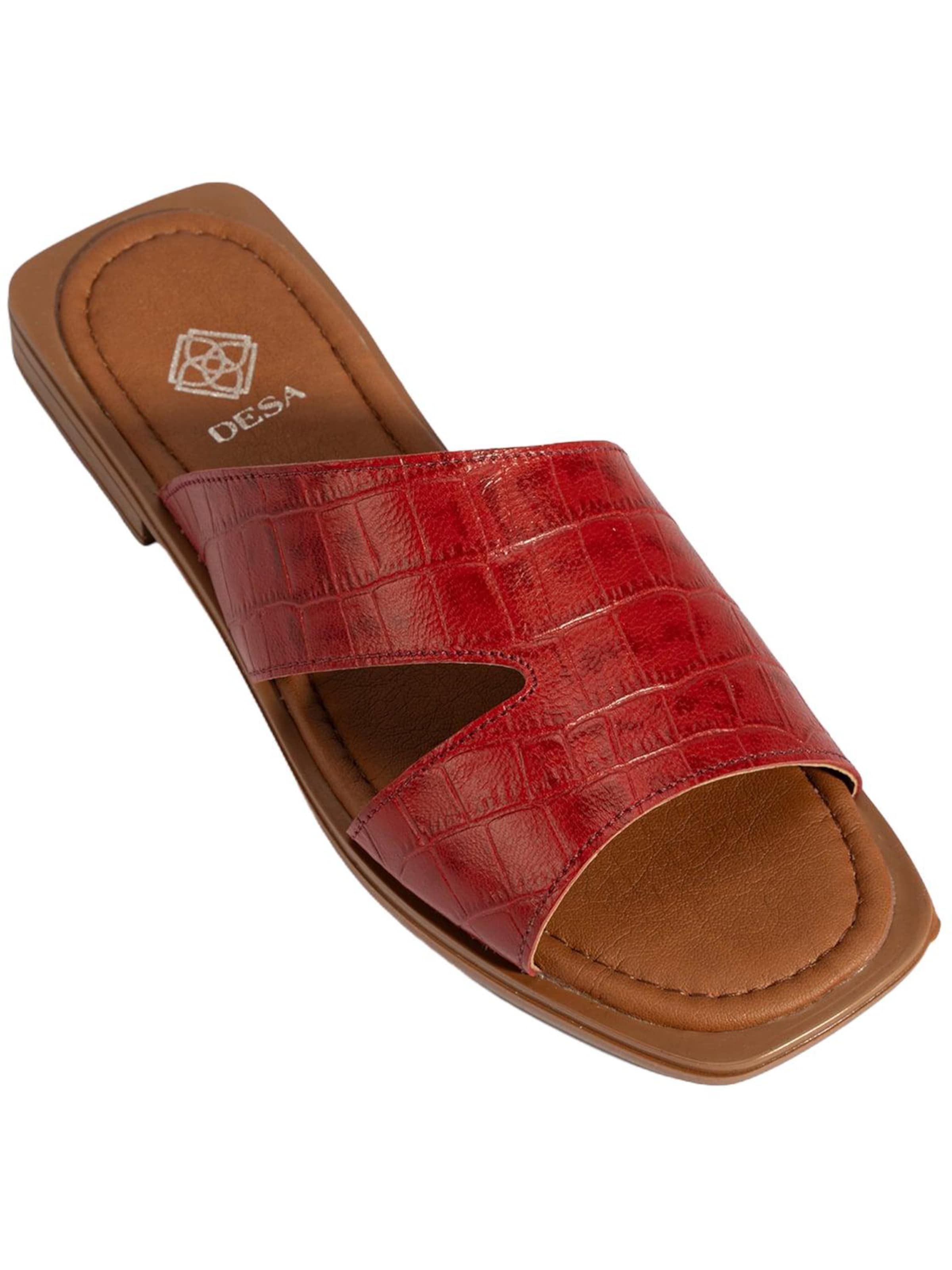 Desa Pantolette‌‌‌‌‌‌ in Rot: Vorderseite