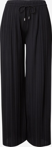 Wide Leg Pantalon 'Fa44biola' Hailys en noir : devant